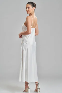 Bridal Embroidery Slip Dress