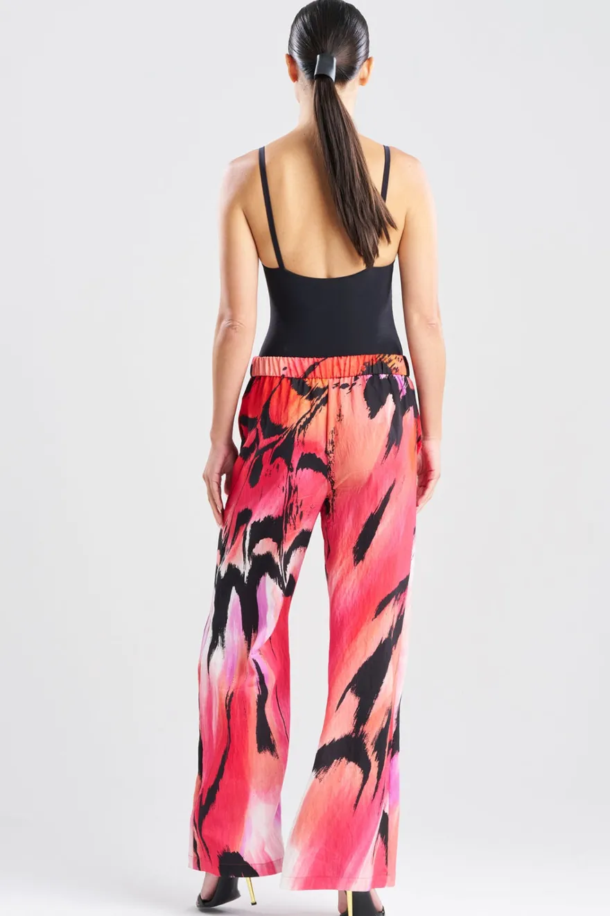 Butterfly Linen Blend Pants