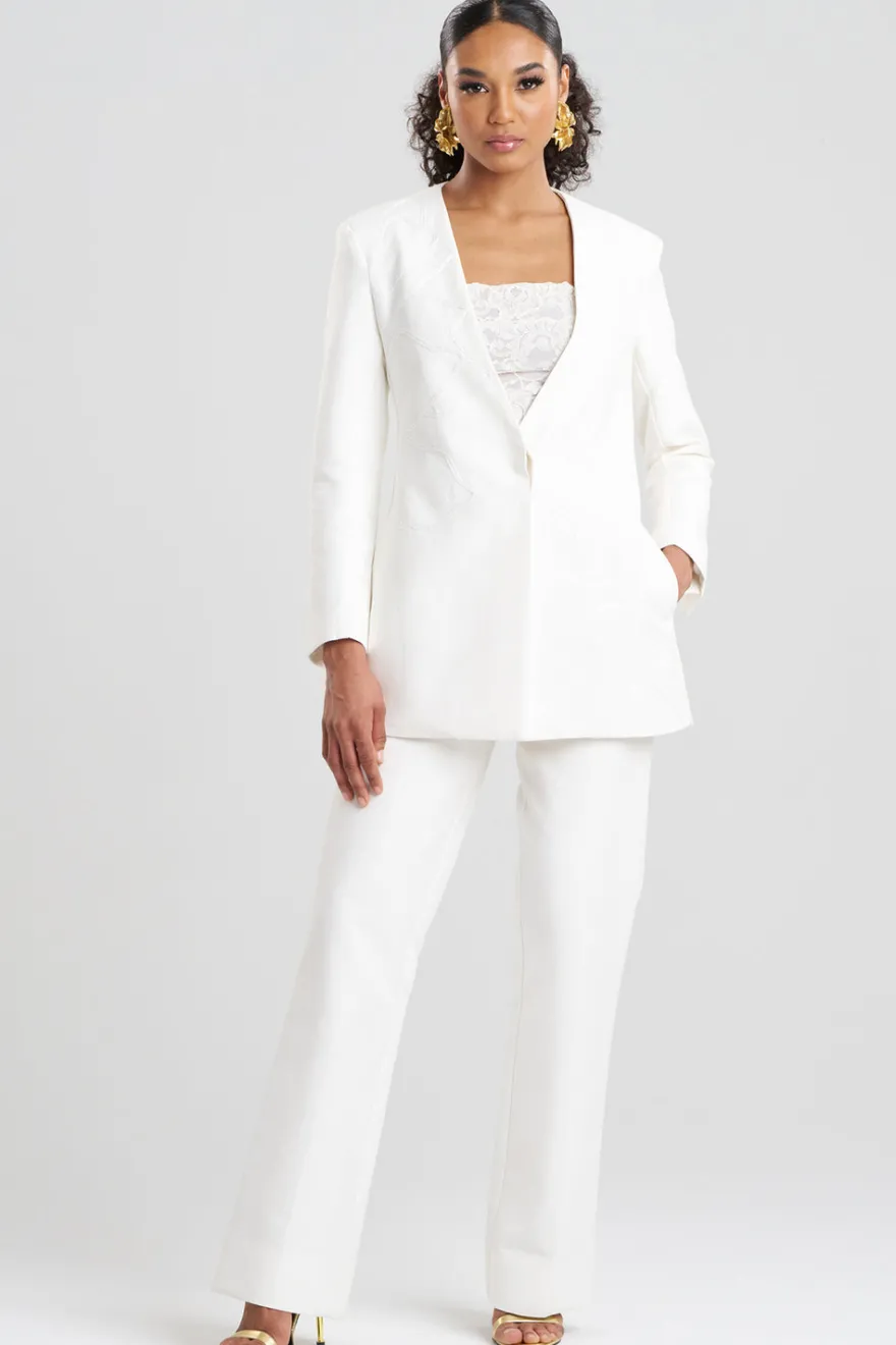 Canvas Cotton Embroidered Jacket