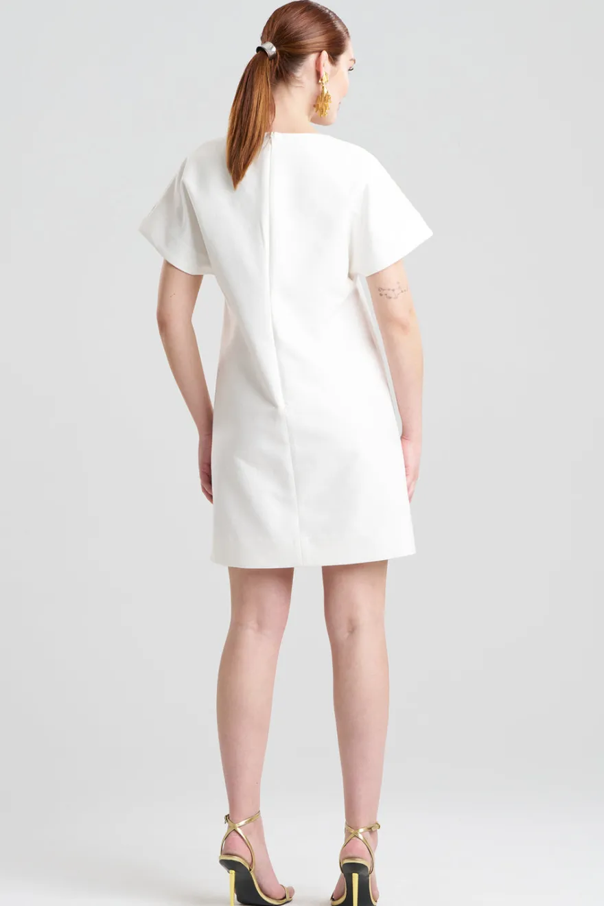 Canvas Cotton Short Sleeve Sheath Dress