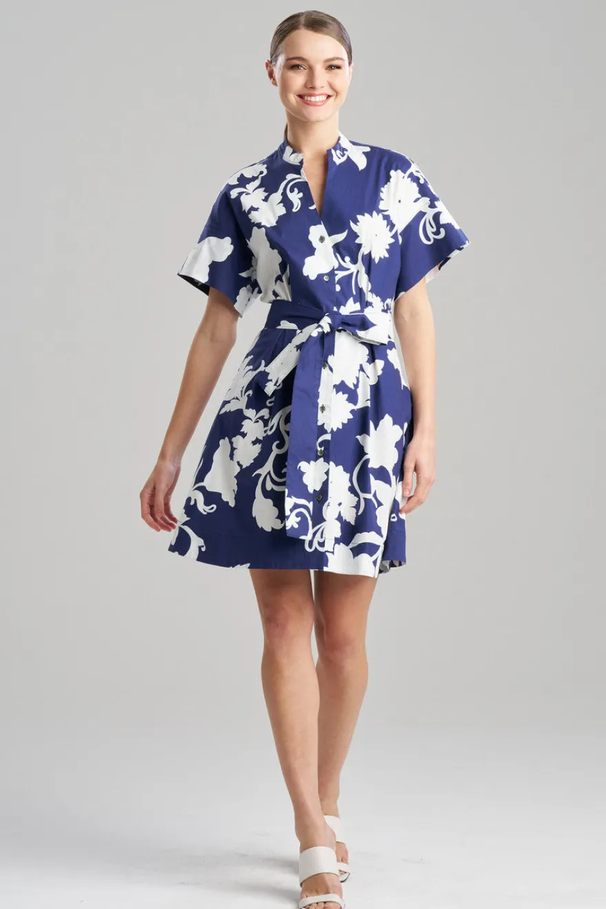 Casablanca Button-Up Dress