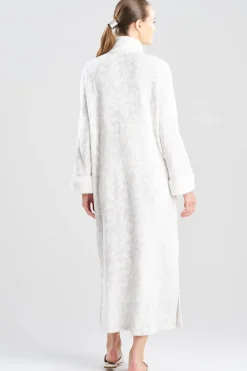 Cashmere Animal Mandarin Caftan