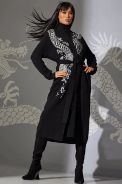 Cashmere Embroidered Dragon Robe