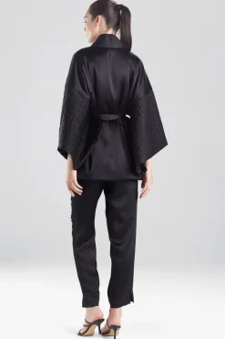 Chinoiserie Embroidery Silk Wrap