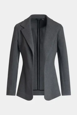 Compact Knit Cardigan Blazer