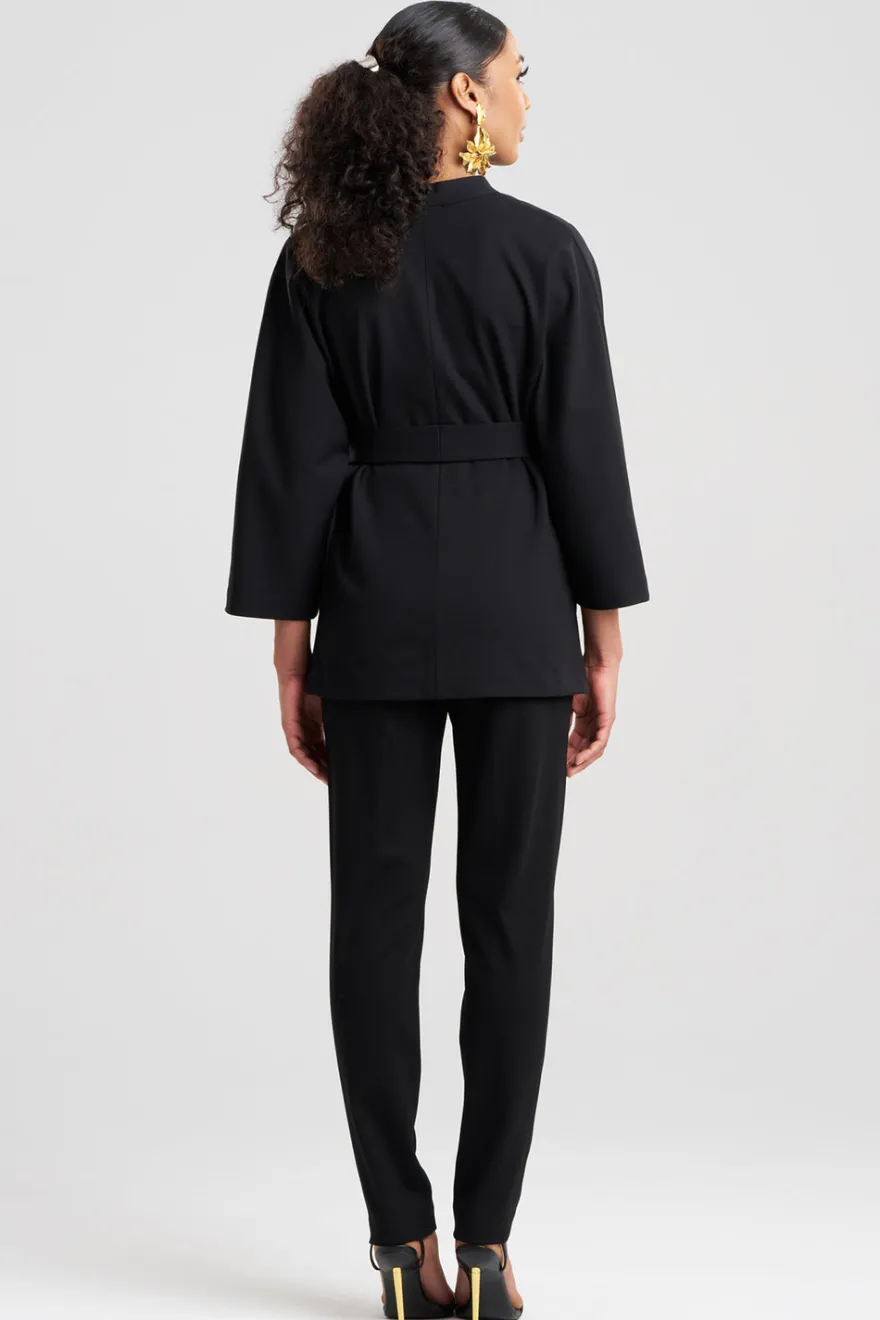 Compact Knit Kimono Jacket