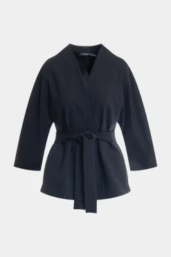 Compact Knit Kimono Jacket