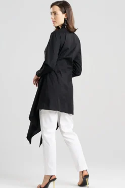 Cotton Poplin Handkerchief Tunic