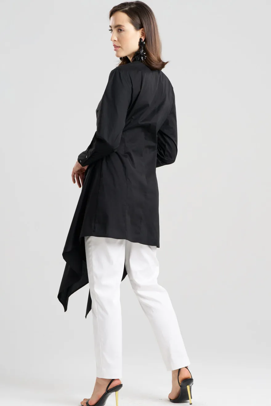 Cotton Poplin Handkerchief Tunic