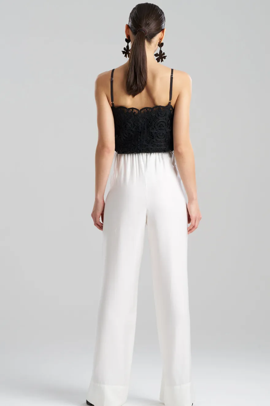 Cotton Silk Twill Trousers
