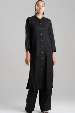 Cotton Silk Twill Tunic