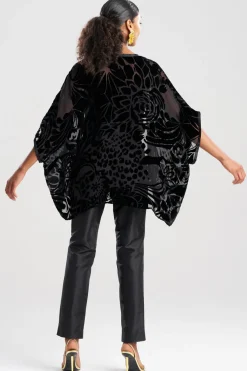 Couture Burnout Velvet Cocoon Cardigan