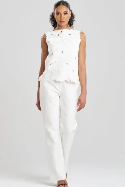 Couture Canvas Embellished Top