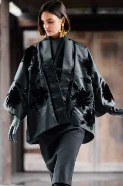 Couture Duchess Satin Coat