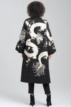 Couture Felt Embroidered Dragon Coat