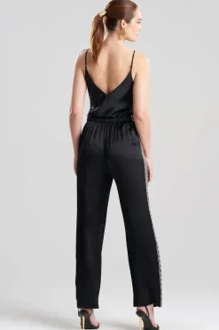 Couture Nara Embroidered Silk Pants