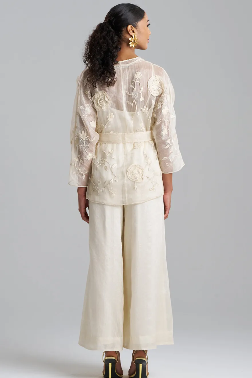 Couture Piña Belted Jacket