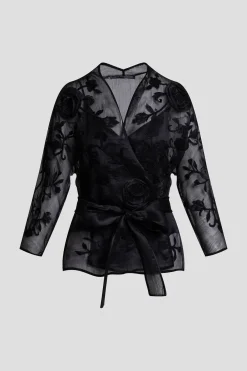 Couture Piña Belted Jacket