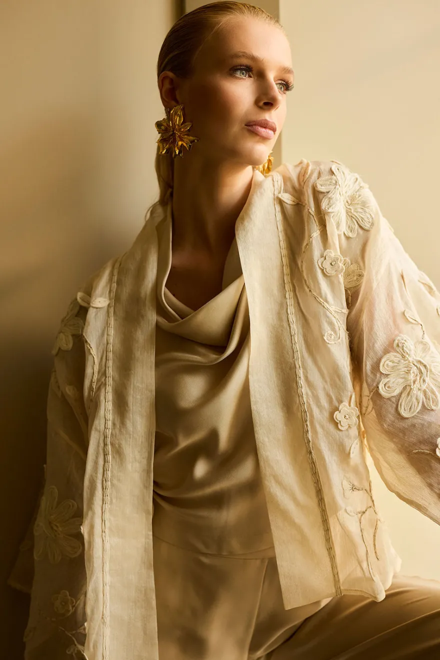 Couture Piña Embellished Jacket
