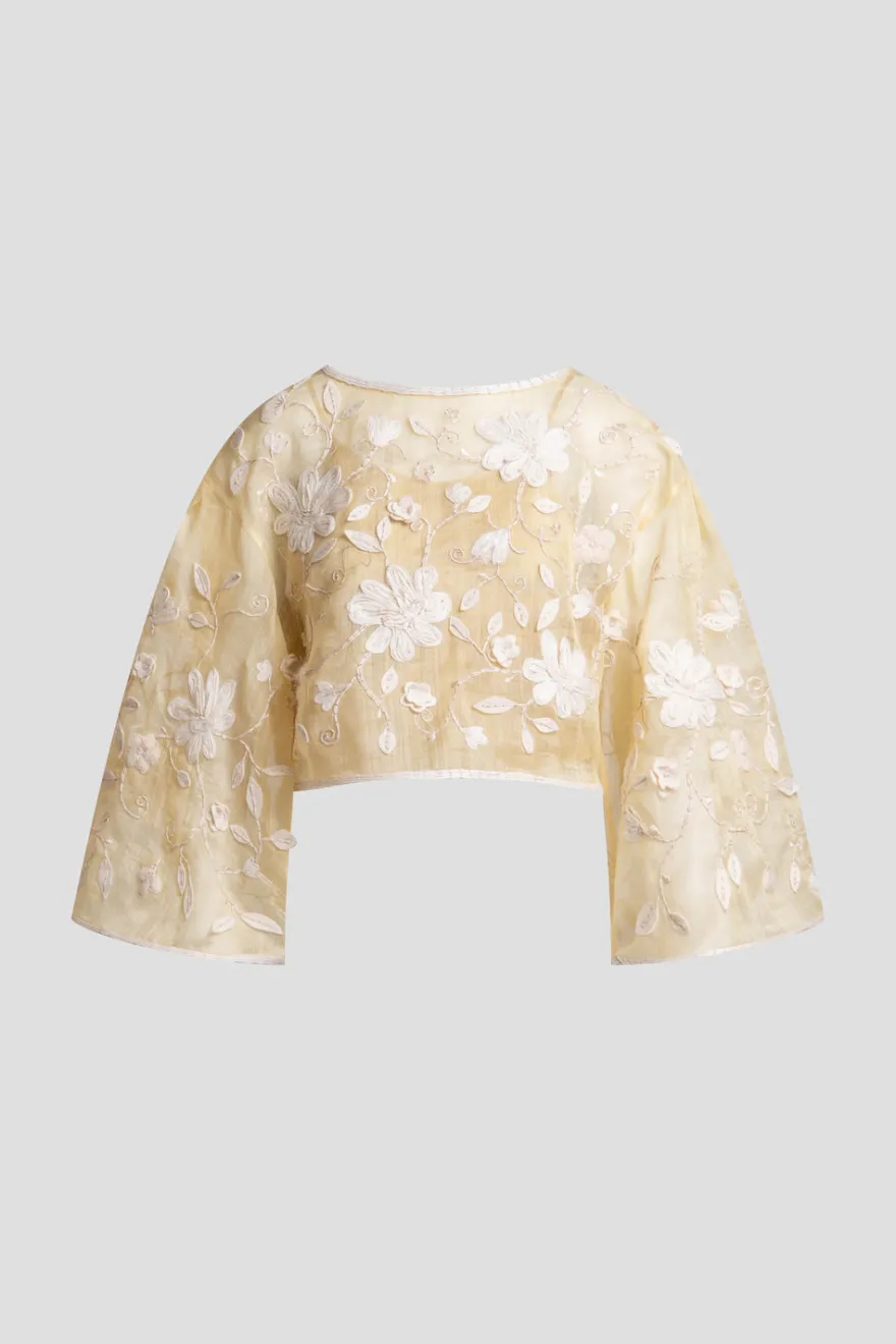 Couture Piña Embellished Top