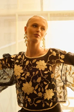 Couture Piña Embellished Top
