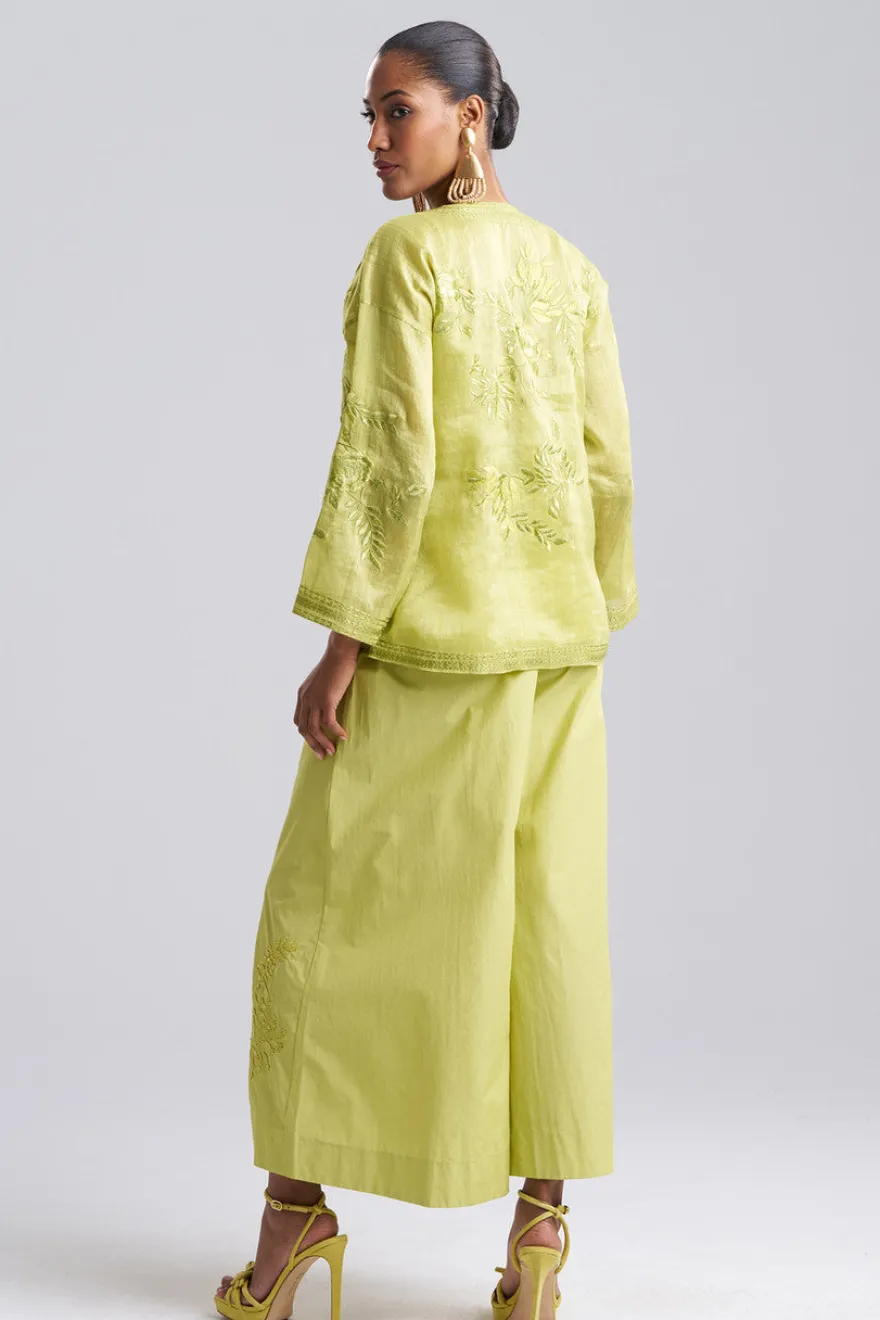 Couture Piña Embroidered Mandarin Jacket