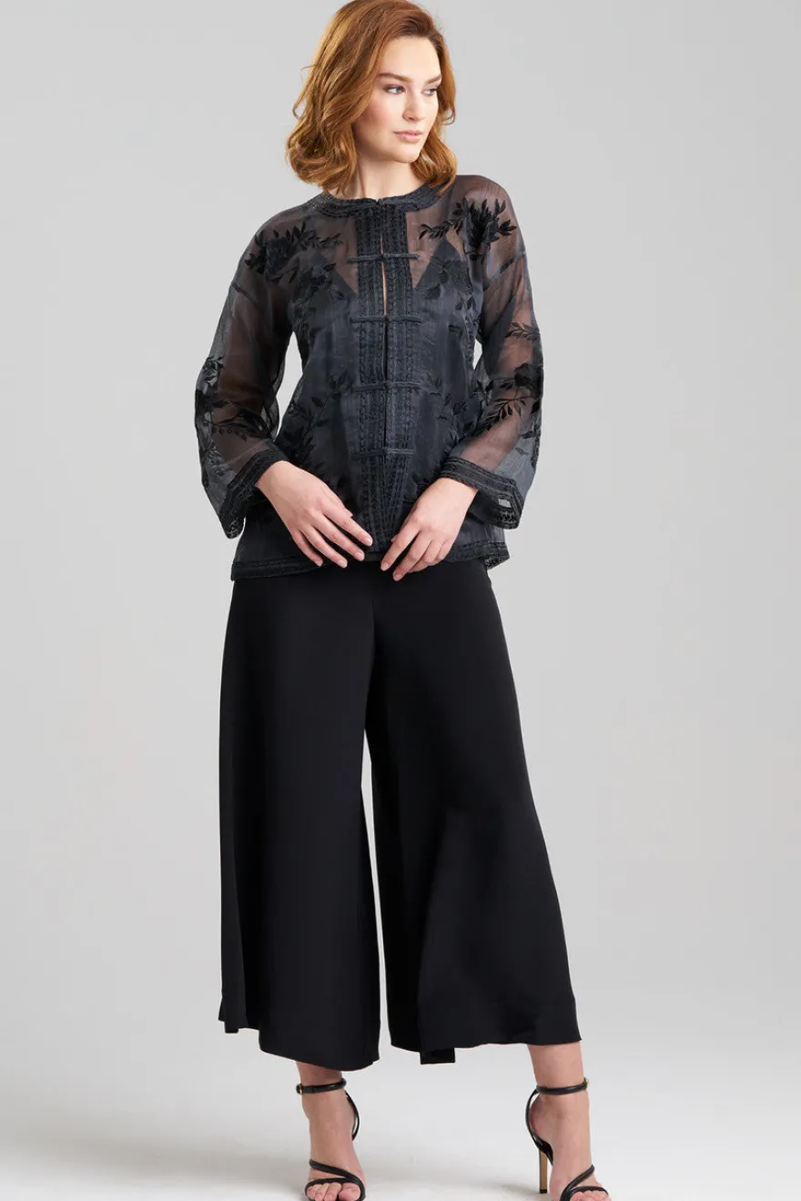 Couture Piña Embroidered Mandarin Jacket
