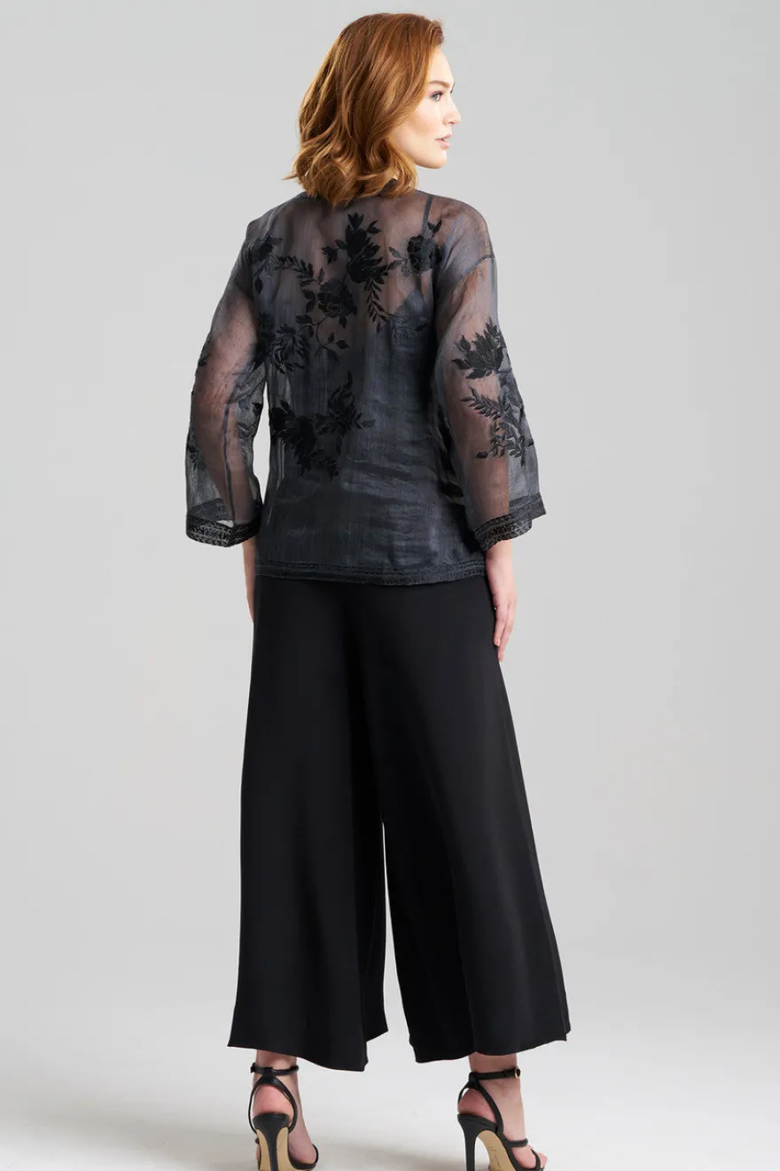Couture Piña Embroidered Mandarin Jacket