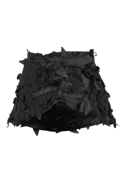 Couture Silk Dupioni Embellished Obi Belt