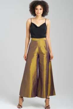 Couture Silk Dupioni Palazzo Pants