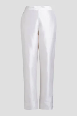 Couture Silk Dupioni Tapered Pants