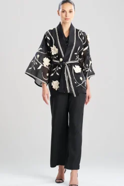 Couture Silk Organza Embellished Jacket