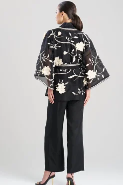 Couture Silk Organza Embellished Jacket