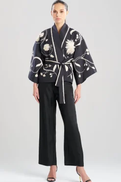Couture Tech Cotton Taffeta Embellished Jacket