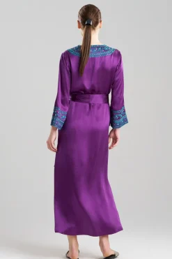 Couture Ysobel Embroidered Silk Caftan