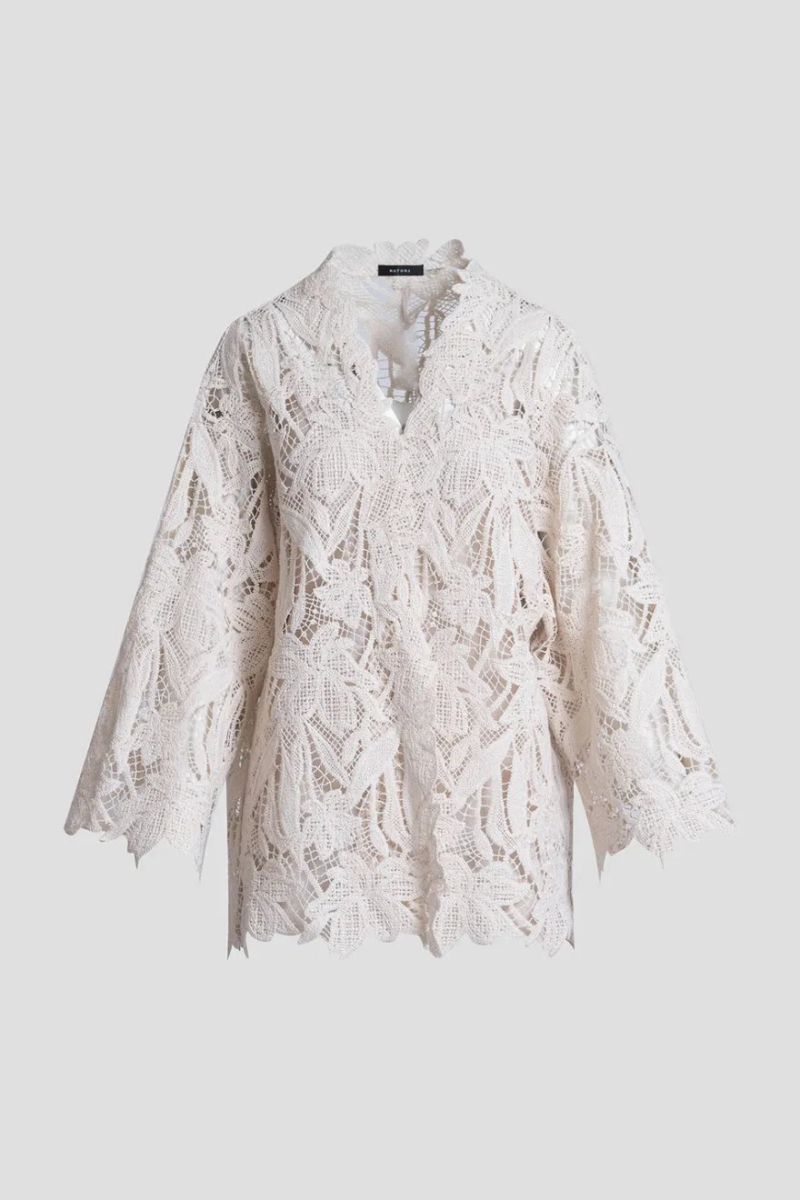 Crochet Lace Cotton Jacket