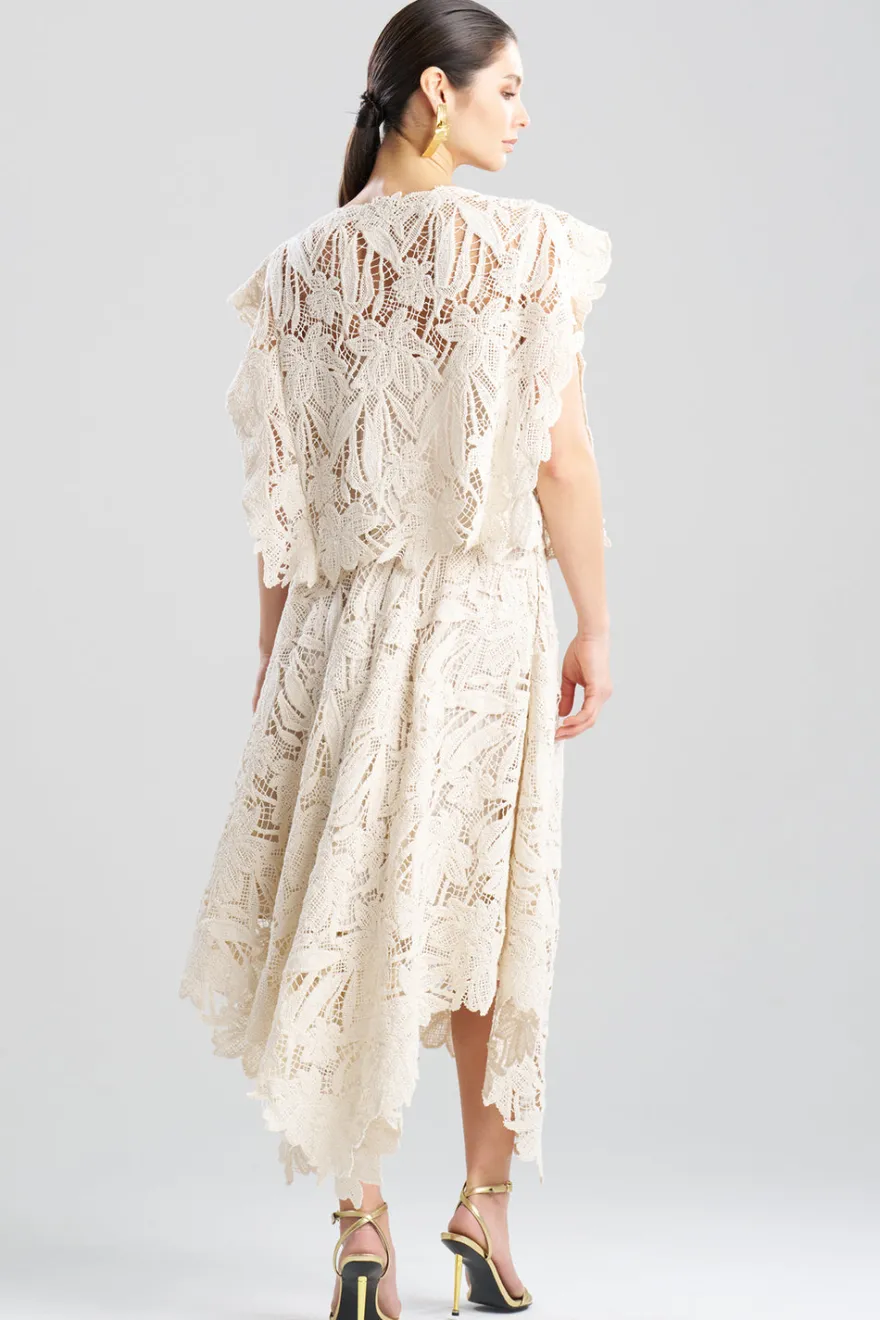 Crochet Lace Cotton Square Top
