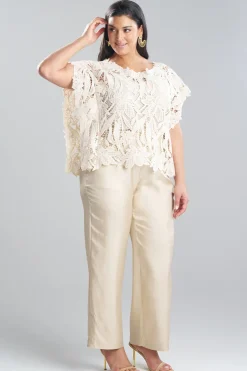 Crochet Lace Cotton Square Top
