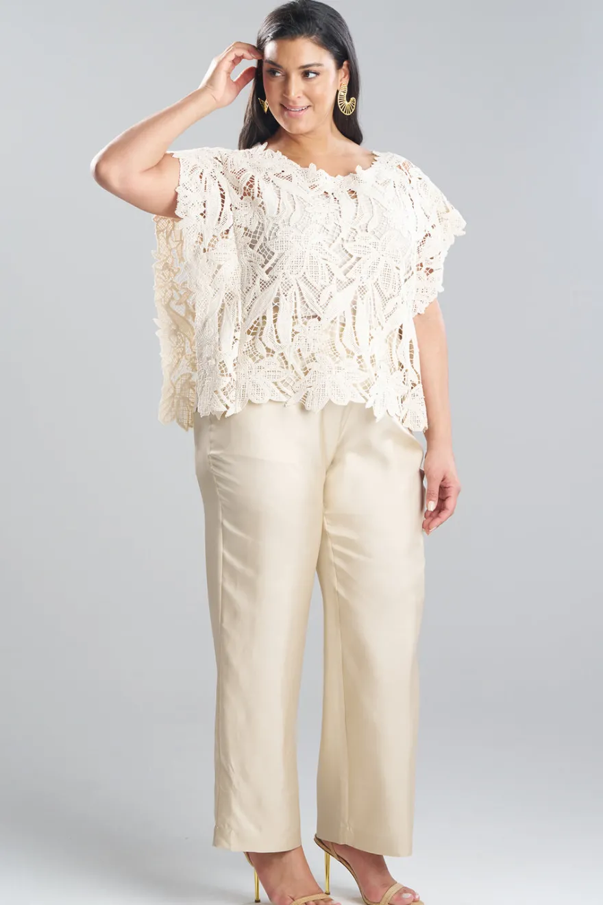 Crochet Lace Cotton Square Top