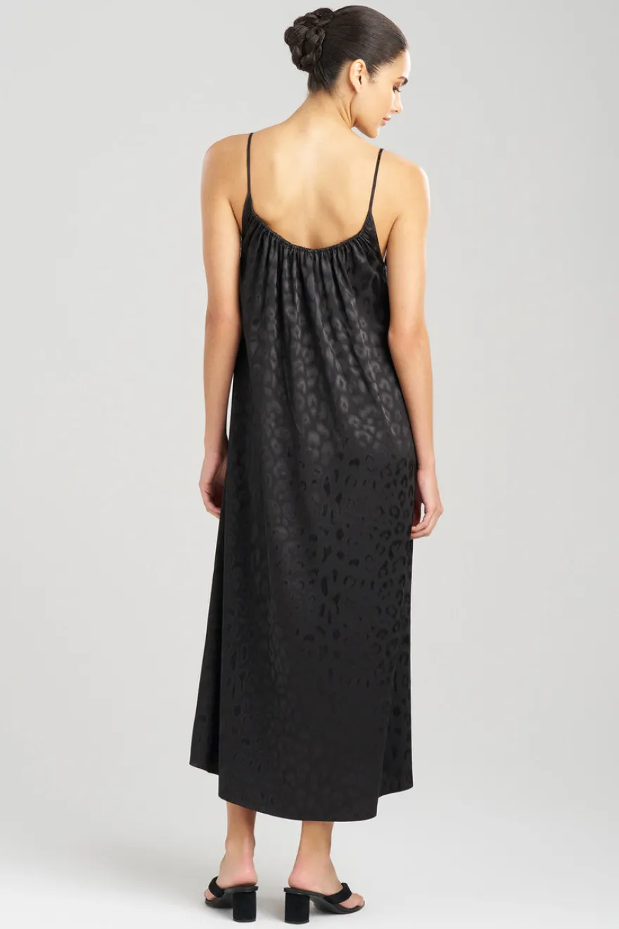 Decadence Tie Front Slip Dress