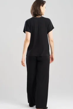 Dhalia Knit Jersey Lace Short Sleeve PJ