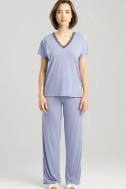 Dhalia Knit Jersey Lace Short Sleeve PJ
