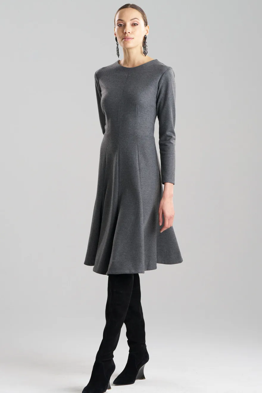 Double Jersey Midi Dress