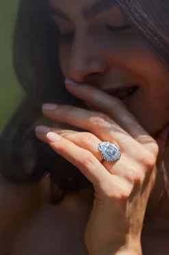 Dragon Lab-Grown 14K Gold Round Diamond Ring