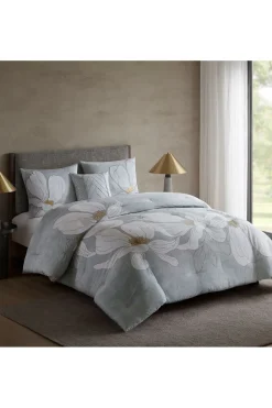 Dreamscape Embroidered 4 Piece Comforter Mini Set