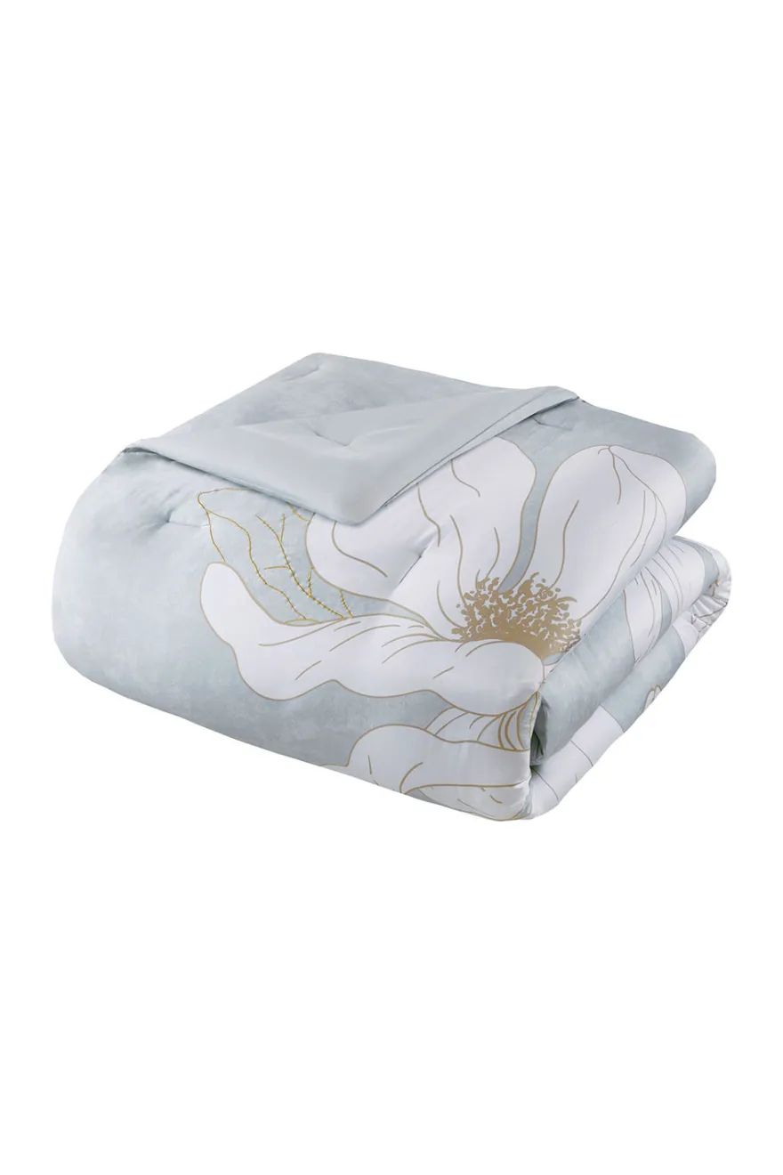 Dreamscape Embroidered 4 Piece Comforter Mini Set