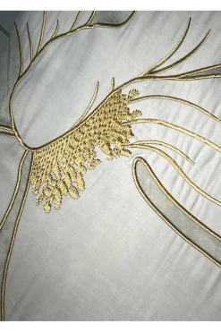 Dreamscape Embroidered 4 Piece Comforter Mini Set