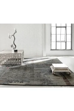 Dynasty- Abstract Plaid Rug