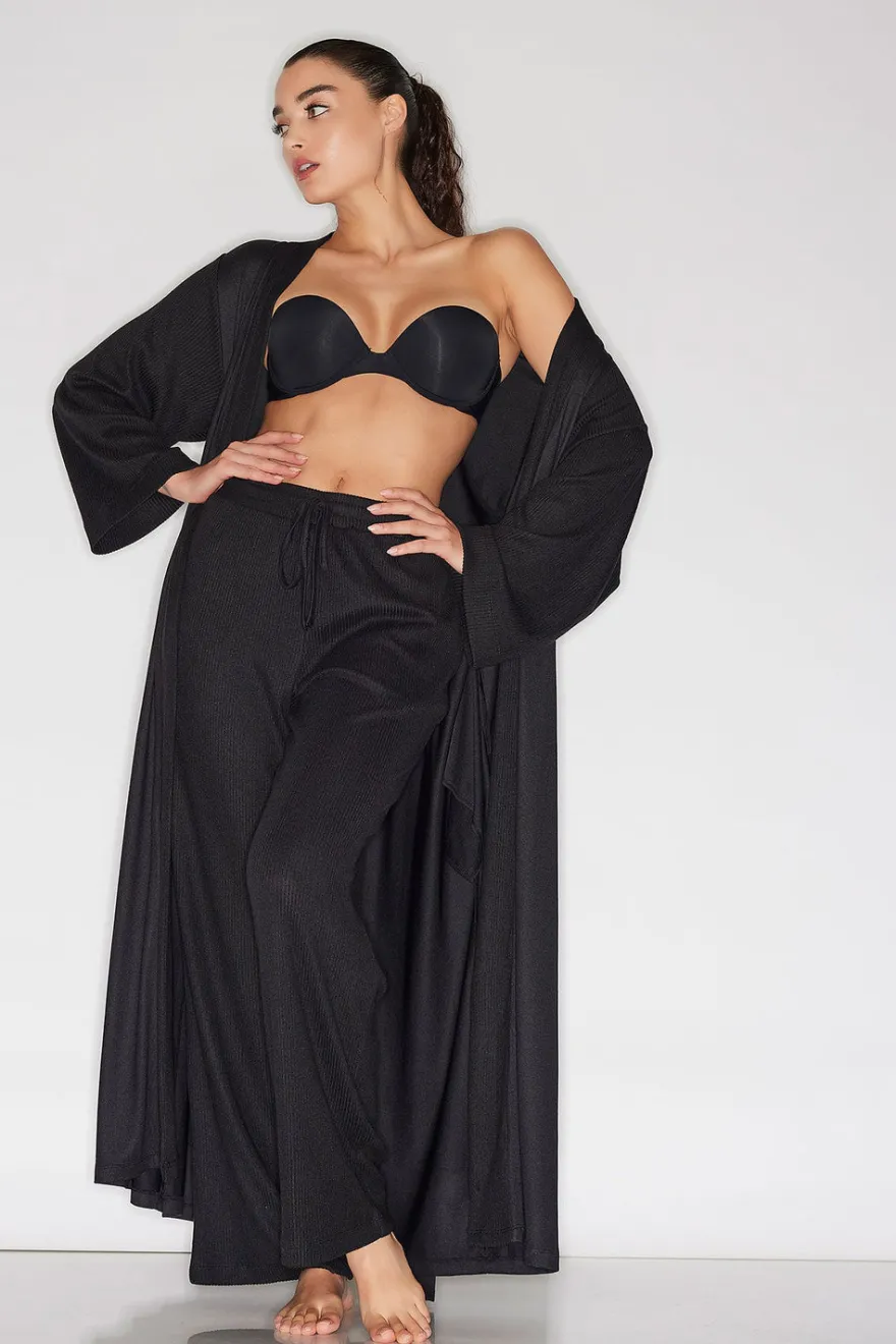 Eden Rib Knit Dream Robe