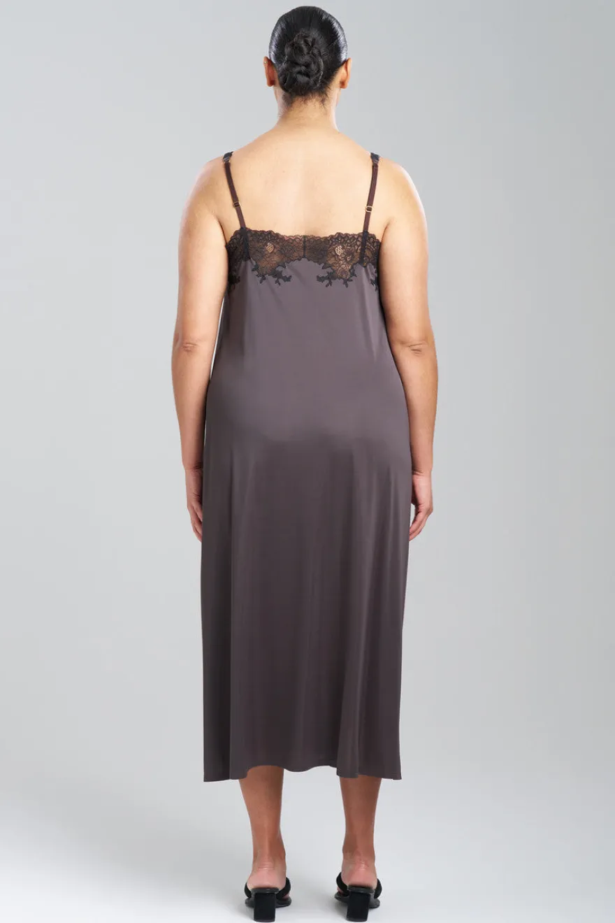 Enchant Lace Applique Slip Dress